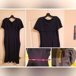 Laura Byrnes Black Label 2015 Caplet Dress